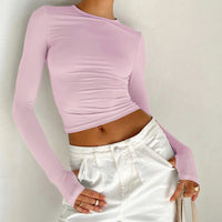 Lorvaya's Long Sleeve Crop Top™